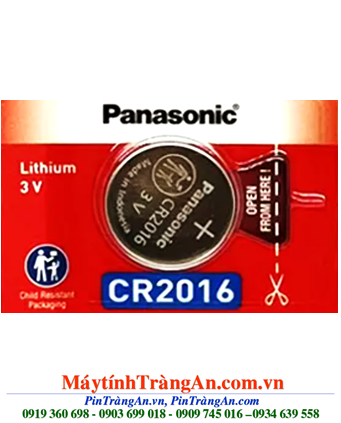 Pin Panasonic CR2016 lithium 3V chính hãng Panasonic
